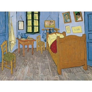 Clementoni (39179) - Vincent van Gogh: "Bedroom in Arles" - 1000 brikker puslespil