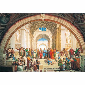 Clementoni (31404) - Raphael: "The School of Athens" - 1000 brikker puslespil