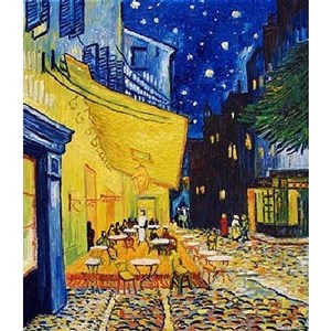 D-Toys (66916-VG09) - Vincent van Gogh: "Café" - 1000 brikker puslespil