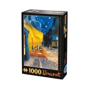 D-Toys (66916-VG09) - Vincent van Gogh: "Café" - 1000 brikker puslespil