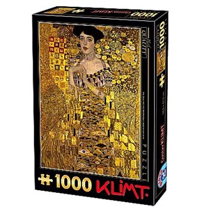 D-Toys (66923-KL06) - Gustav Klimt: "Adele Bloch-Bauer I" - 1000 brikker puslespil