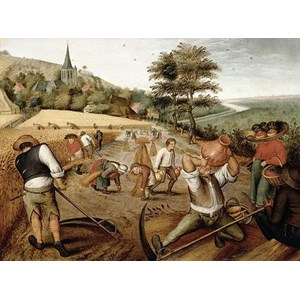 D-Toys (66947-BR02) - Pieter Brueghel the Elder: "Summer" - 1000 brikker puslespil