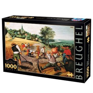 D-Toys (66947-BR02) - Pieter Brueghel the Elder: "Summer" - 1000 brikker puslespil