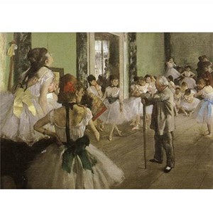 D-Toys (66961-IM03) - Edgar Degas: "Dance Examination" - 1000 brikker puslespil