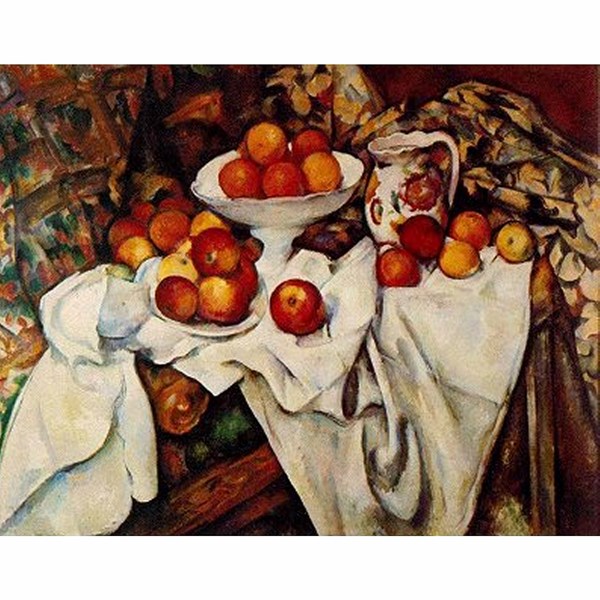 D-Toys (66961-4) - Paul Cezanne: "Apples and Oranges" - 1000 brikker puslespil