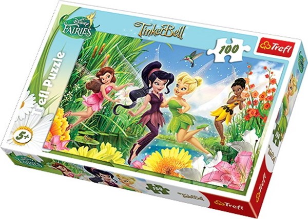 Trefl (16159) - "Disney Fairies" - 100 brikker puslespil