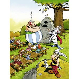 Ravensburger (10958) - "Asterix & Obelix, Schoolboy Obelix" - 100 brikker puslespil