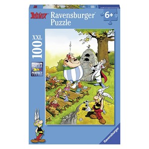 Ravensburger (10958) - "Asterix & Obelix, Schoolboy Obelix" - 100 brikker puslespil