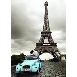 Ravensburger (19243) - "Romantic Paris" - 1000 brikker puslespil