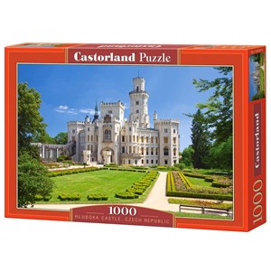 Castorland (C-102167) - "Hluboka Castle, Czech Republic" - 1000 brikker puslespil