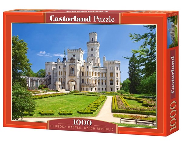 Castorland (C-102167) - "Hluboka Castle, Czech Republic" - 1000 brikker puslespil