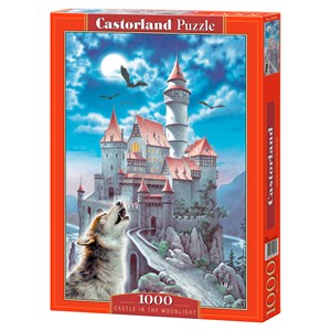Castorland (C-100699) - "Castle in the moonlight" - 1000 brikker puslespil