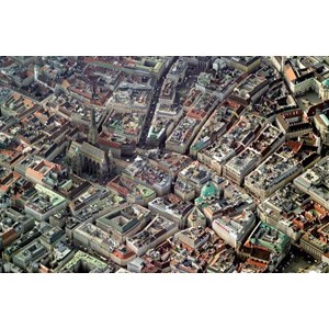 Piatnik (537844) - "Vienna Skyview" - 1000 brikker puslespil