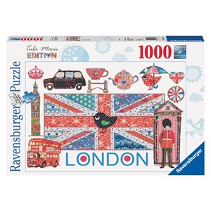 Ravensburger (19372) - Steph Dekker: "London" - 1000 brikker puslespil