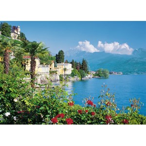 Ravensburger (16253) - "Lake Maggiore, Italy" - 1500 brikker puslespil