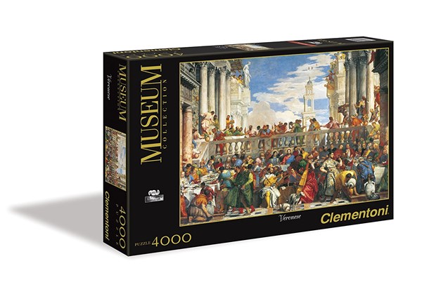 Clementoni (34515) - Paolo Veronese: "Brylluppet i Kana" - 4000 brikker puslespil