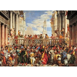 Clementoni (34515) - Paolo Veronese: "Brylluppet i Kana" - 4000 brikker puslespil