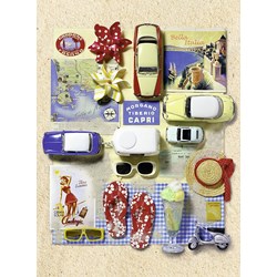 Ravensburger (14641) - "Summer In Italy" - 500 brikker puslespil