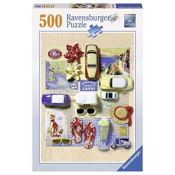 Ravensburger (14641) - "Summer In Italy" - 500 brikker puslespil