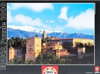 Educa (13766) - "Alhambra of Granada, Spain" - 1000 brikker puslespil