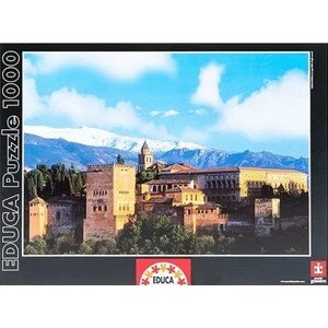 Educa (13766) - "Alhambra of Granada, Spain" - 1000 brikker puslespil