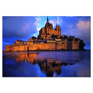 Educa (14282) - "Mont Saint-Michel, France" - 1000 brikker puslespil