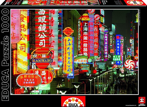 Educa (15160) - "Urban landscape, Tokyo" - 1000 brikker puslespil