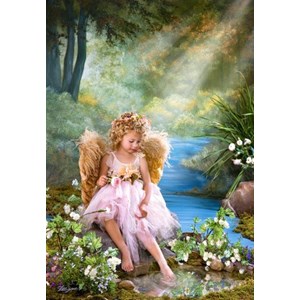 Castorland (C-150908) - Lisa Jane: "Strålerne i vandet" - 1500 brikker puslespil