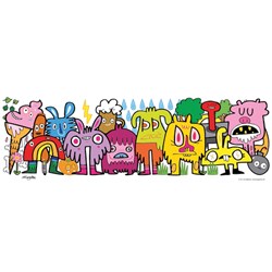 Heye (29455) - Jon Burgerman: "Teile In the Park" - 1000 brikker puslespil