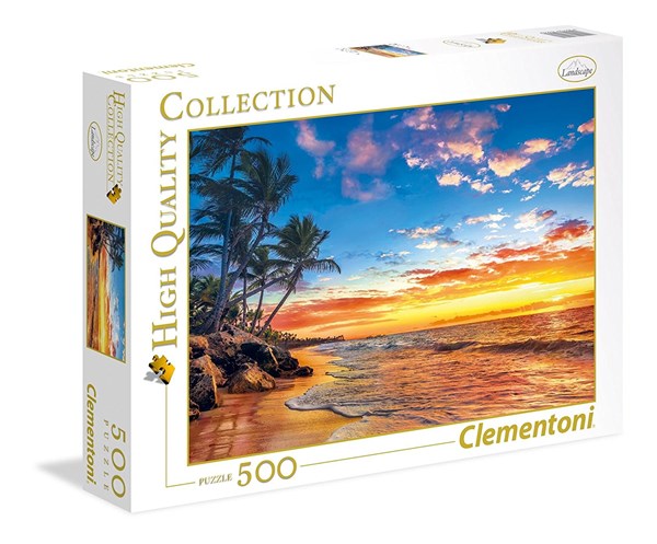 Clementoni (35058) - "Paradise Beach" - 500 brikker puslespil