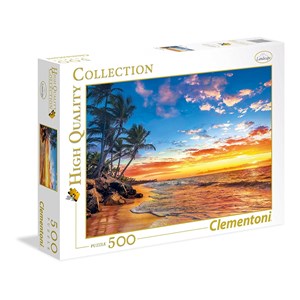 Clementoni (35058) - "Paradise Beach" - 500 brikker puslespil
