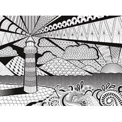 Clementoni (35052) - "Lighthouse" - 500 brikker puslespil