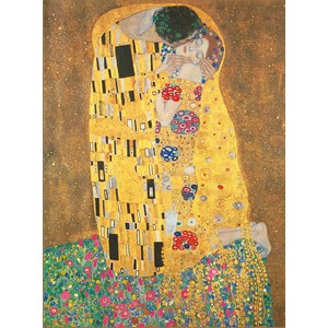 Clementoni (35060) - Gustav Klimt: "The Kiss" - 500 brikker puslespil