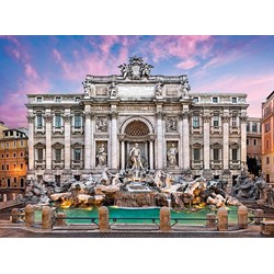 Clementoni (35047) - "Fontana di Trevi" - 500 brikker puslespil