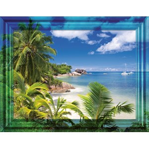 Ravensburger (14889) - "Beach" - 500 brikker puslespil