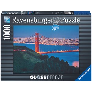 Ravensburger (19441) - "San Francisco" - 1000 brikker puslespil