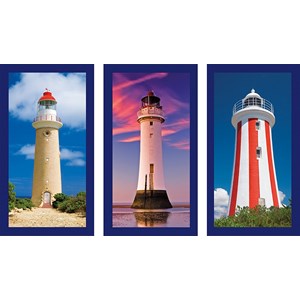 Ravensburger (16277) - "Imposing Lighthouses" - 500 brikker puslespil