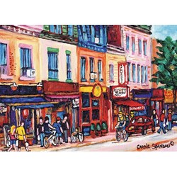 Ravensburger (19624) - Carole Spandau: "St. Laurent, Montreal" - 1000 brikker puslespil