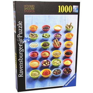 Ravensburger (19055) - "Spices" - 1000 brikker puslespil