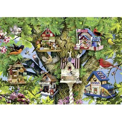 Ravensburger (19691) - Lori Schory: "Bird Village" - 1000 brikker puslespil
