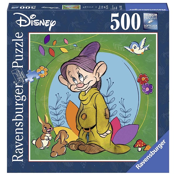Ravensburger (15203) - "Dopey" - 500 brikker puslespil