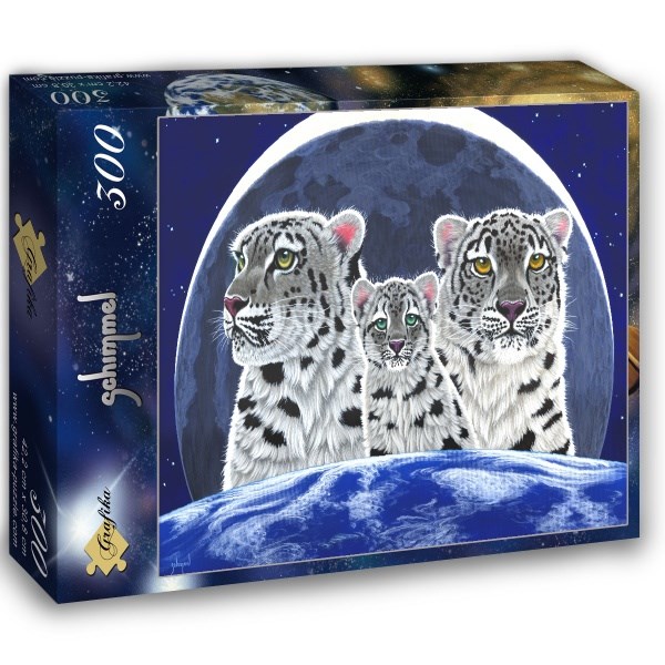 Grafika (02580) - Schim Schimmel: "Loving Family" - 300 brikker puslespil