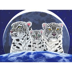 Grafika (02580) - Schim Schimmel: "Loving Family" - 300 brikker puslespil