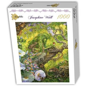 Grafika (T-00539) - Josephine Wall: "Forest Protector" - 1000 brikker puslespil