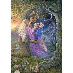 Grafika (T-00542) - Josephine Wall: "Love Between Dimensions" - 1500 brikker puslespil