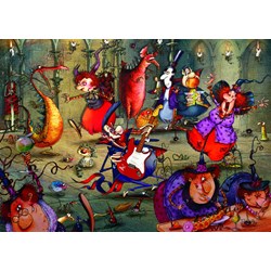 Grafika (T-00556) - François Ruyer: "The Witches Festival" - 500 brikker puslespil