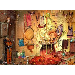 Grafika (02663) - François Ruyer: "The Bath" - 300 brikker puslespil