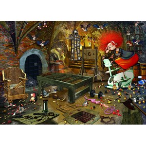 Grafika (T-00595) - François Ruyer: "Sports Hall" - 1000 brikker puslespil