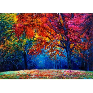 Grafika (T-00616) - "Autumn Forest" - 1000 brikker puslespil