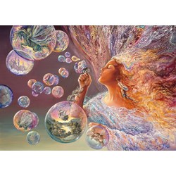 Grafika (T-00626) - Josephine Wall: "Bubble Flower" - 500 brikker puslespil